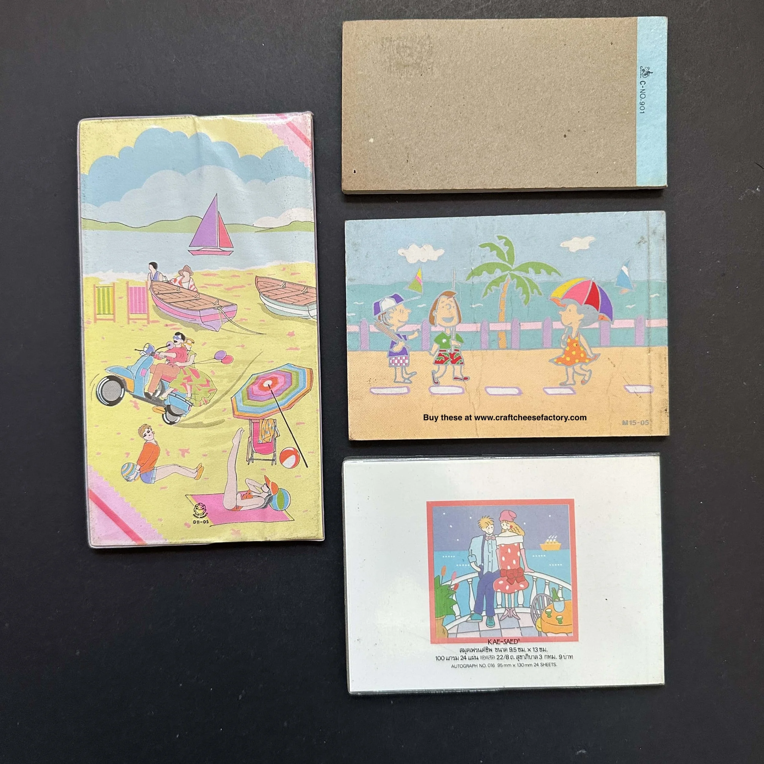 vintage 1980s diary planner mini memopad