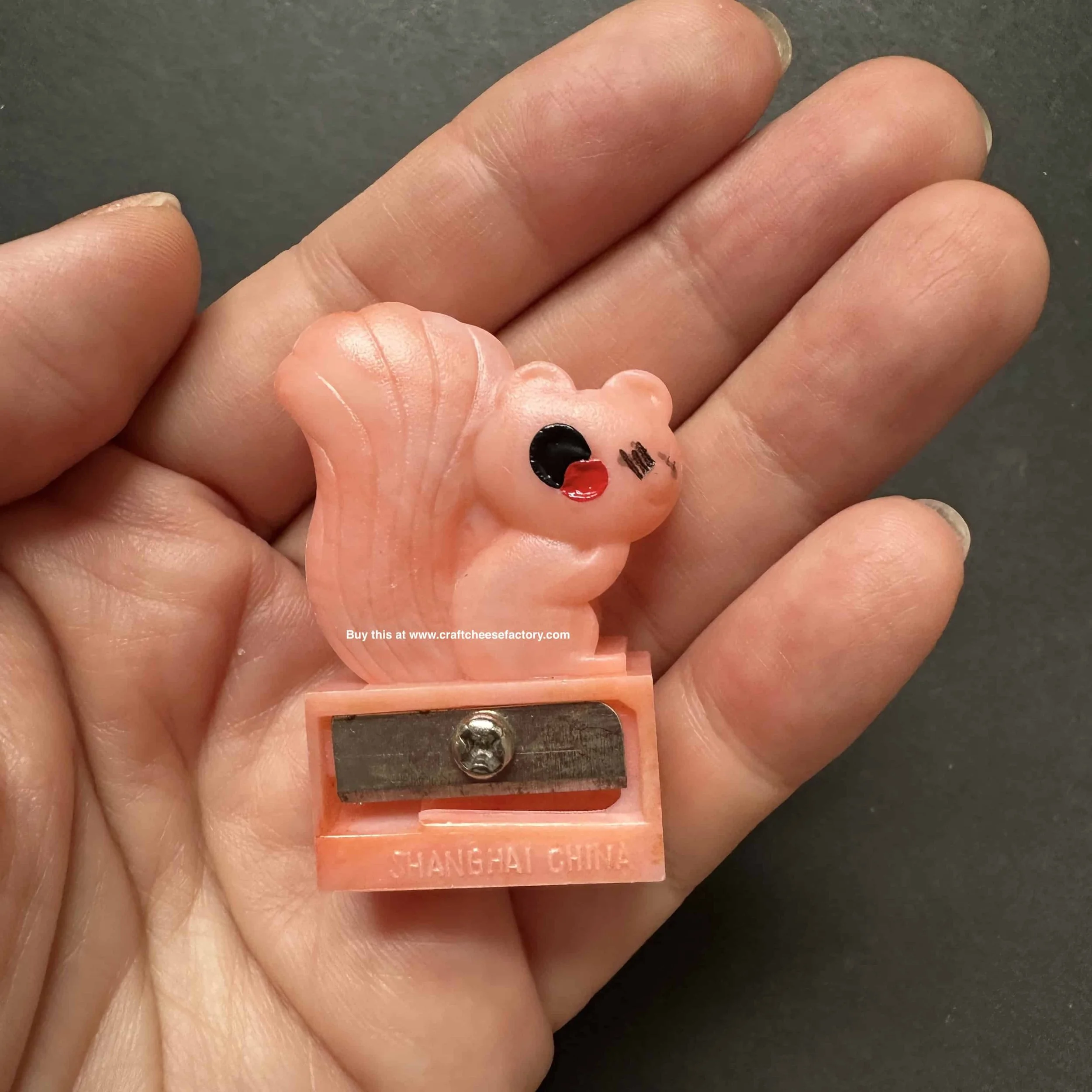 vintage squirrel sharpener
