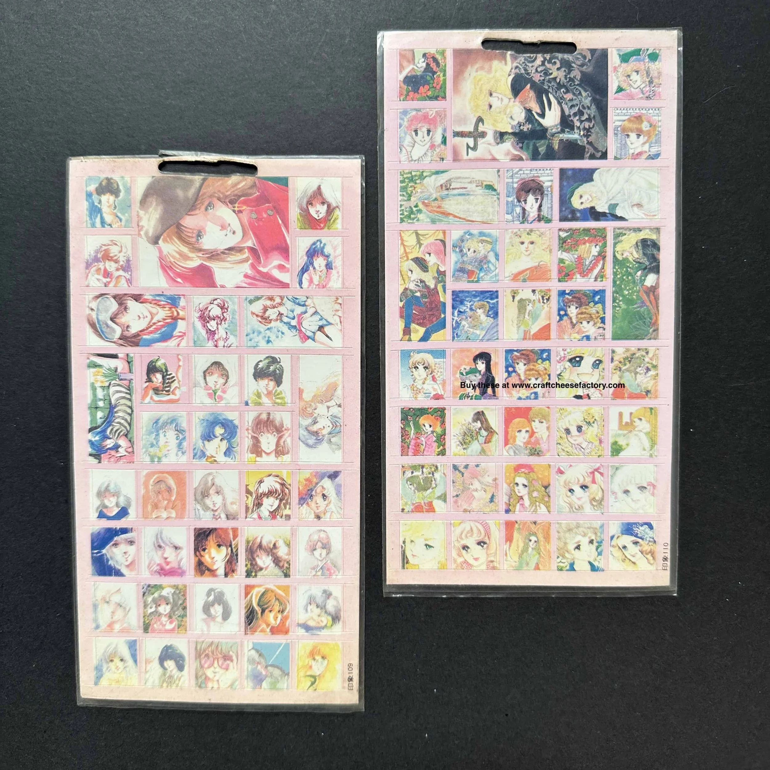 vintage Japan Yumiko Igarashi Candy Candy stickers