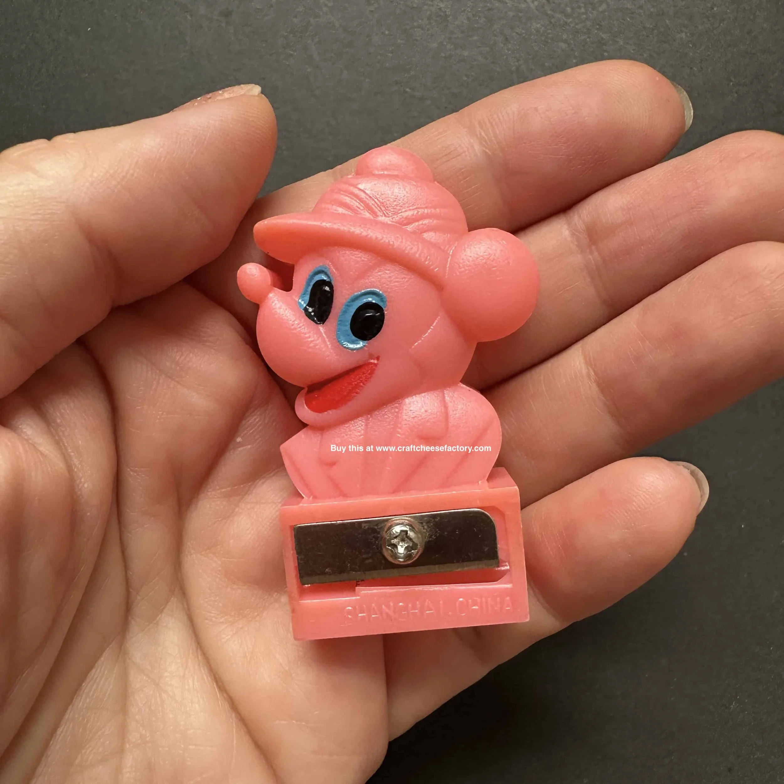 vintage bootleg Mickey Mouse sharpener
