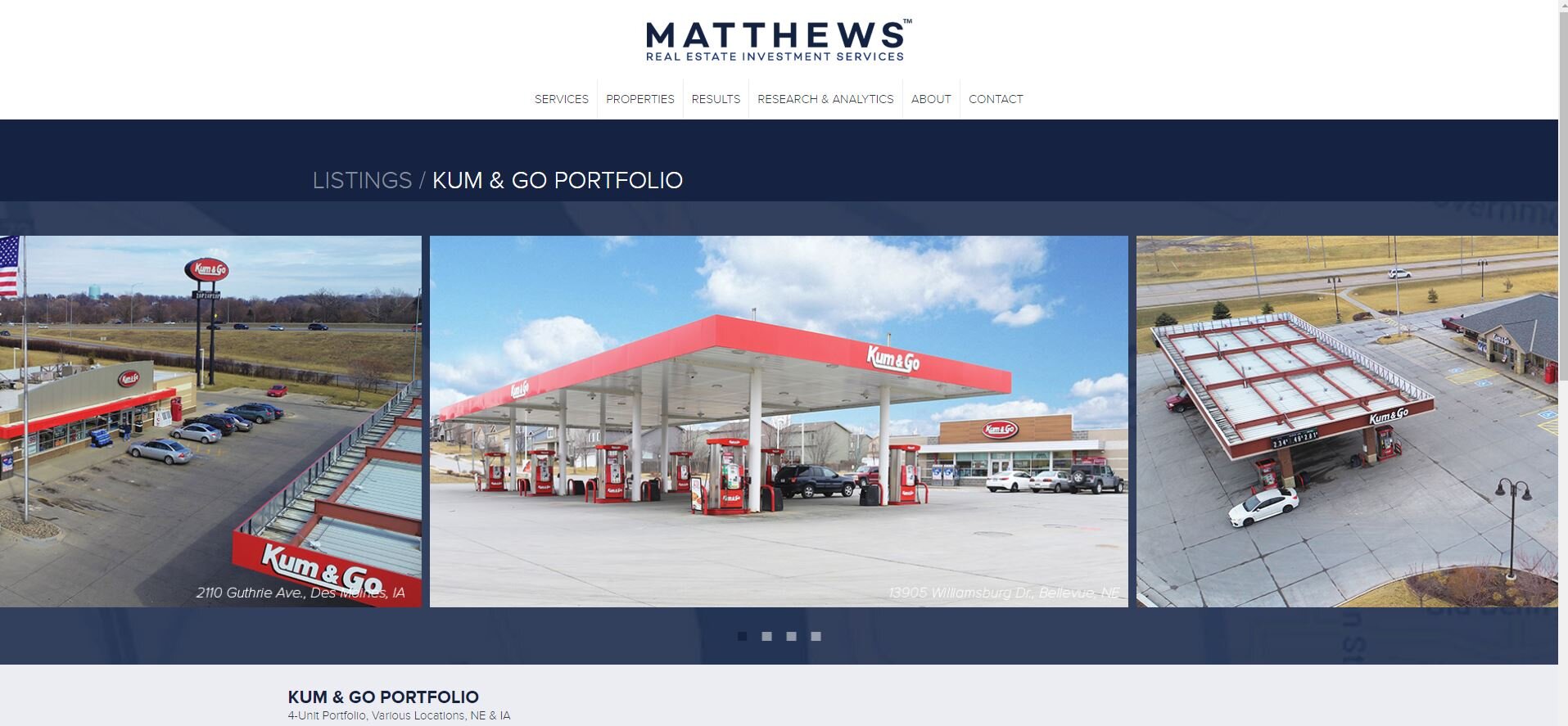 Matthews real estate investment services Kum and go.JPG