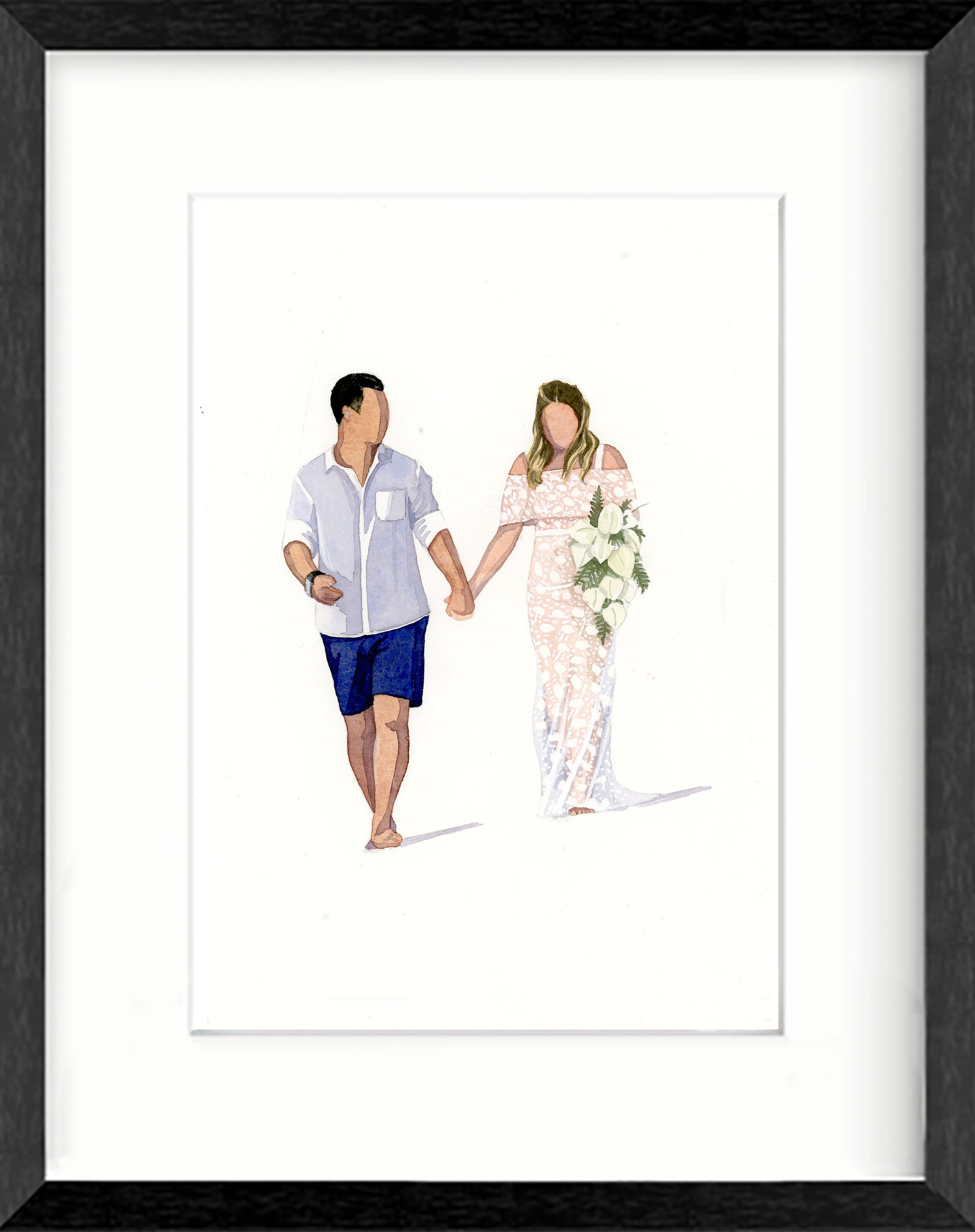 Elaine wedding couple framed.jpg