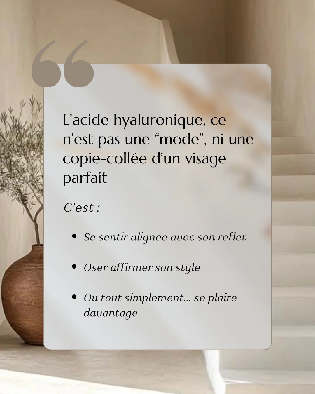 ✨L&rsquo;acide hyaluronique aux l&egrave;vres, ce n&rsquo;est pas juste une question de volume.
Chaque injection est unique, car chaque sourire raconte sa propre histoire.

#L&egrave;vresSubtiles #AcideHyaluronique #Beaut&eacute;Naturelle #Harmonisat
