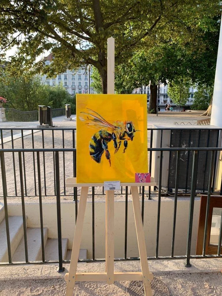 Afterwork artistique by Monada et Art'place to be sur l'Île Rousseau Genève 