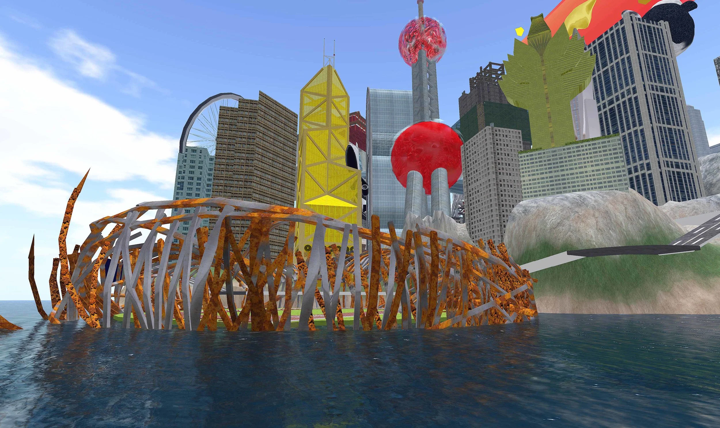 Cao Fei, “RMB City”, 2007, interactive multimedia installation (courtesy of DSL Collection)