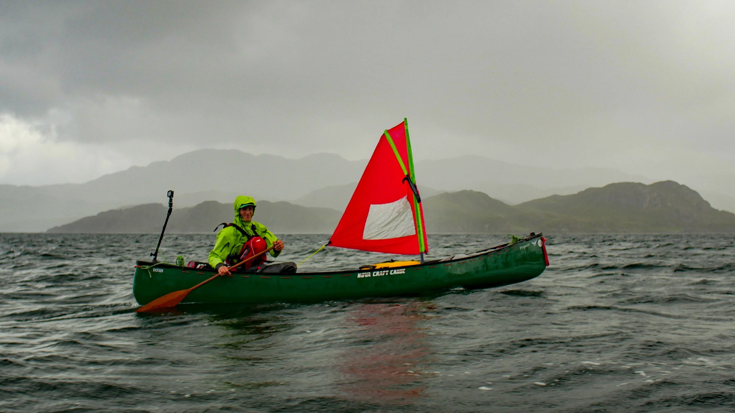 Sailing across the sound of arisaig