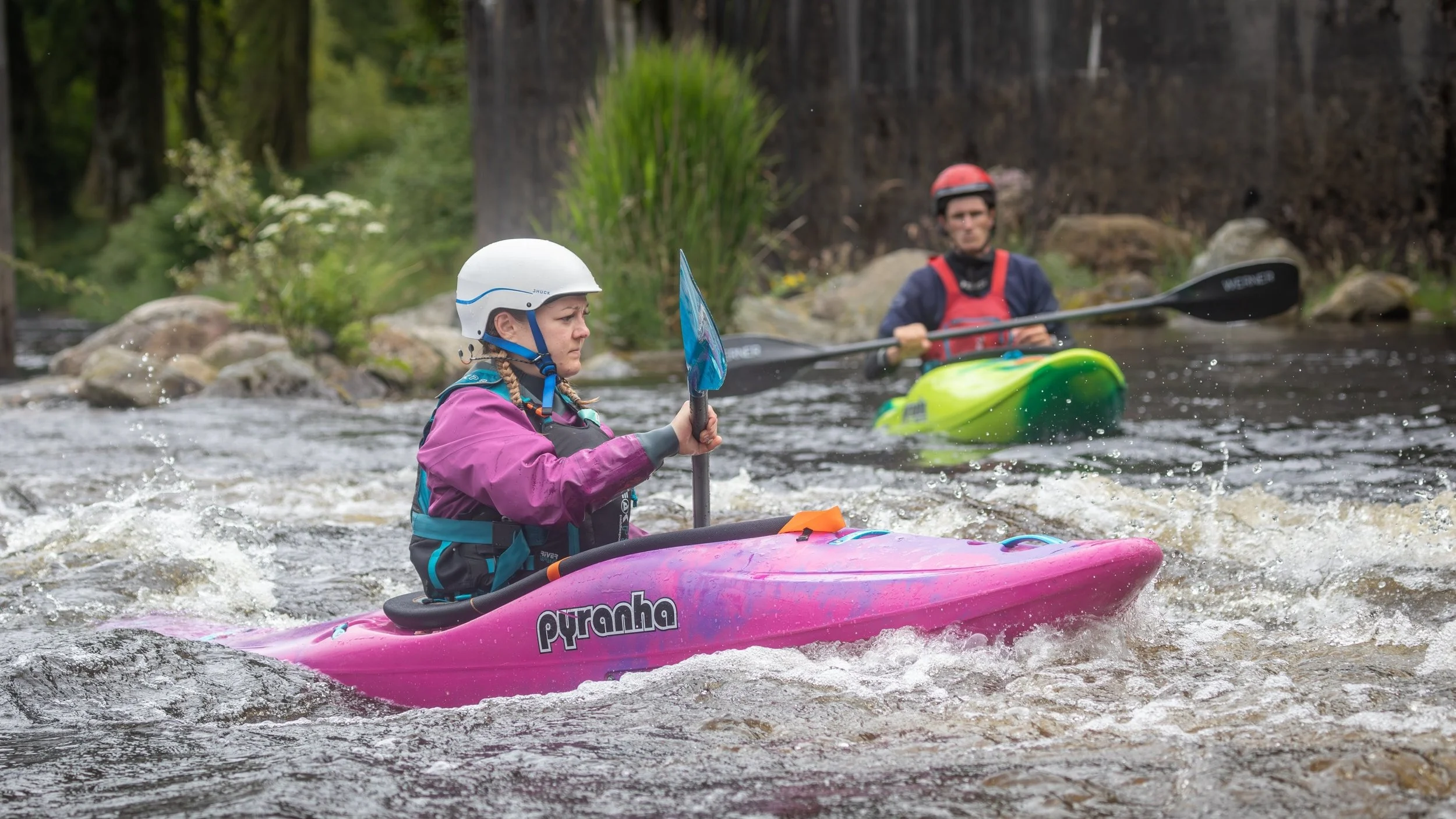 One to one kayak coaching