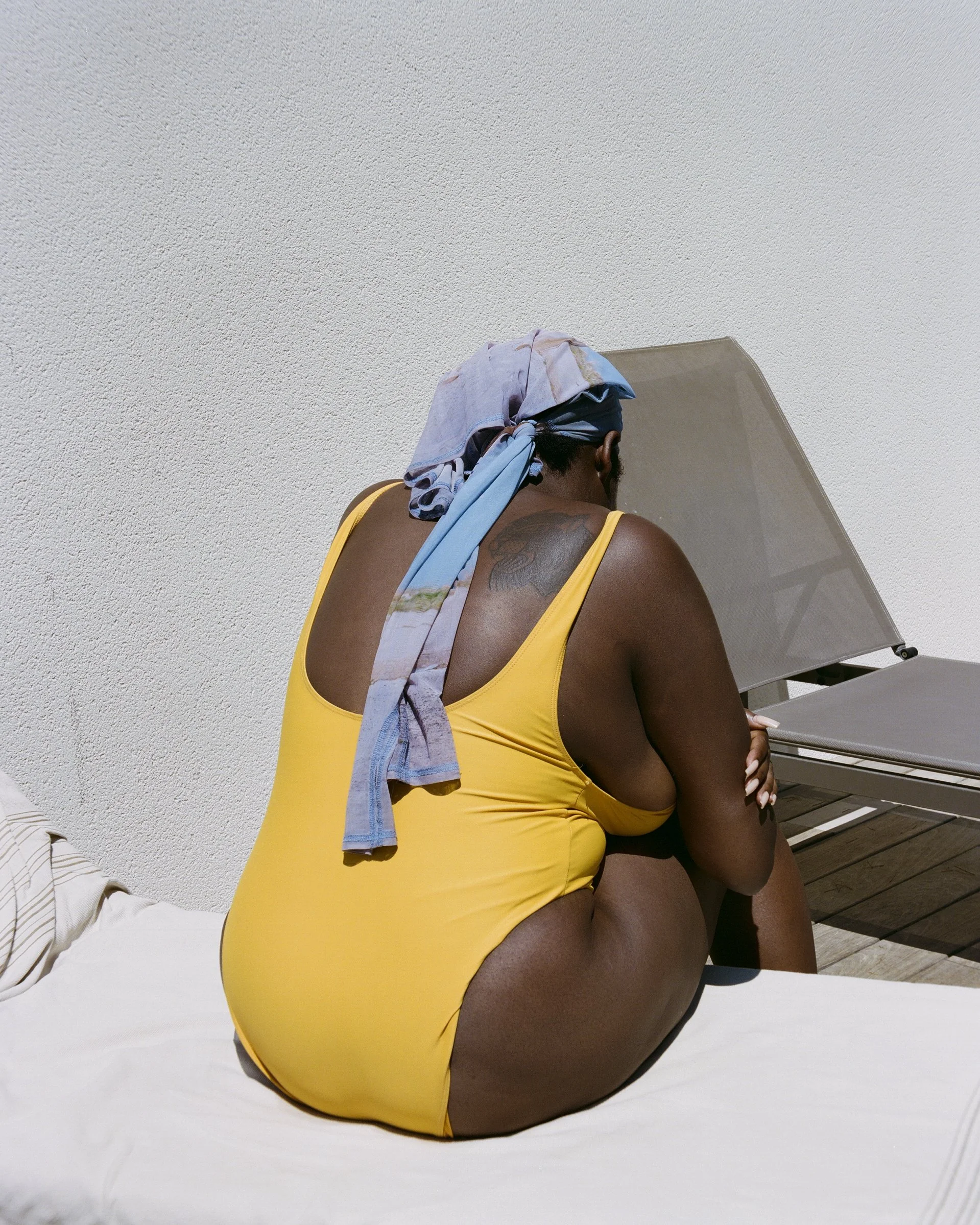 Iris by the pool, August 2022