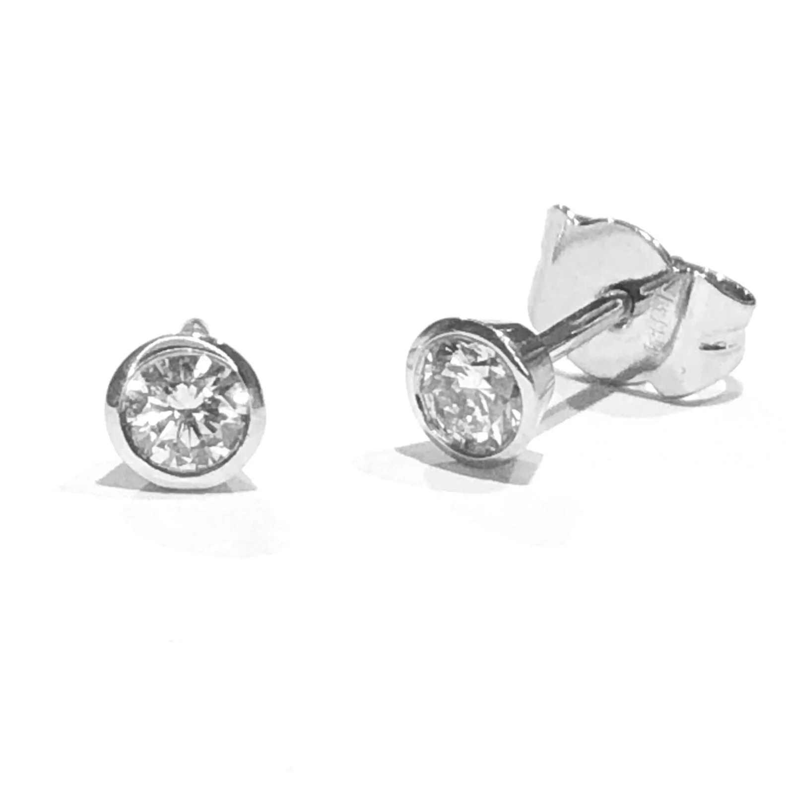 0.31ct Brilliant Cut Diamond Stud Earrings