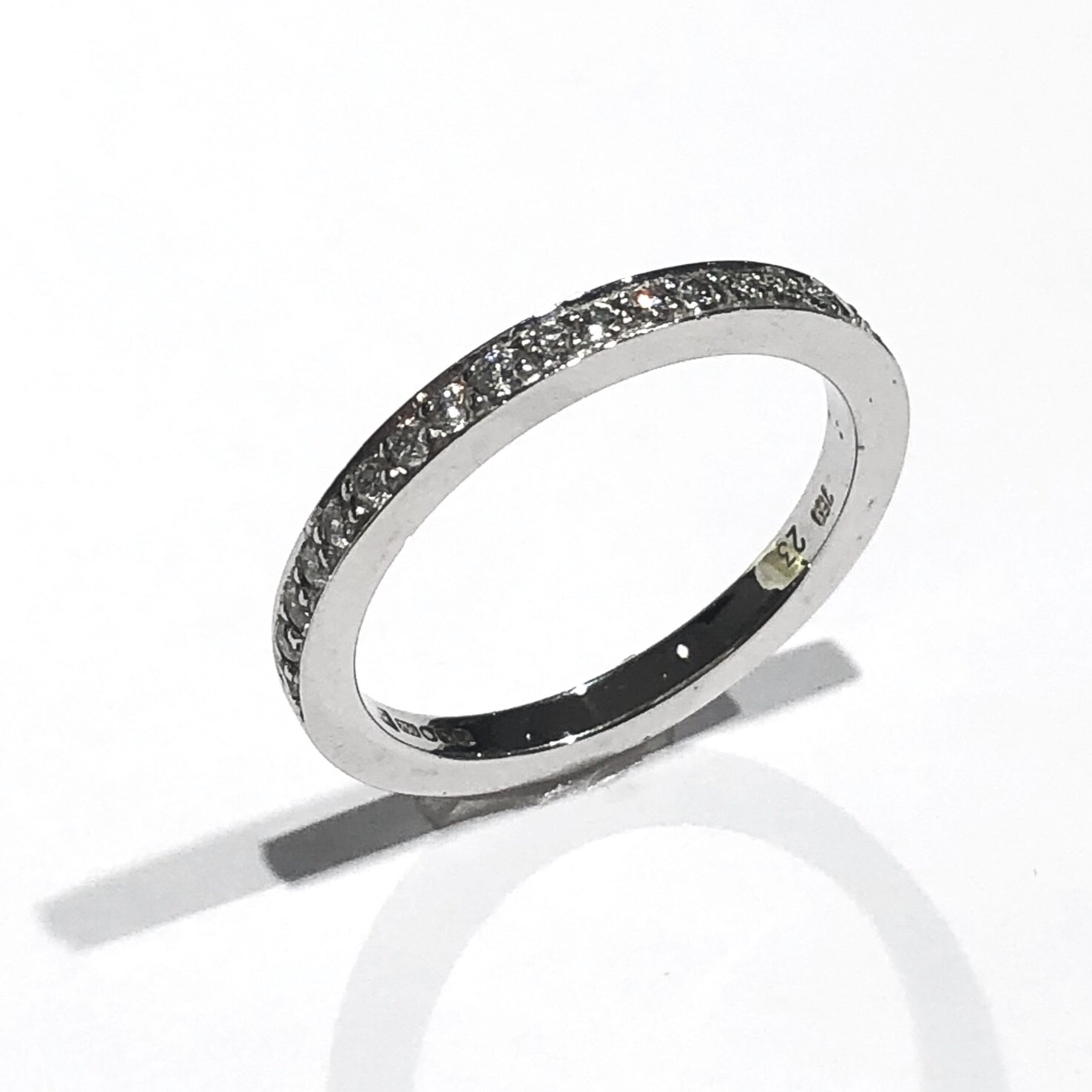 Luxe French Pavé Eternity Diamond Ring | Sienna | Brilliant Earth
