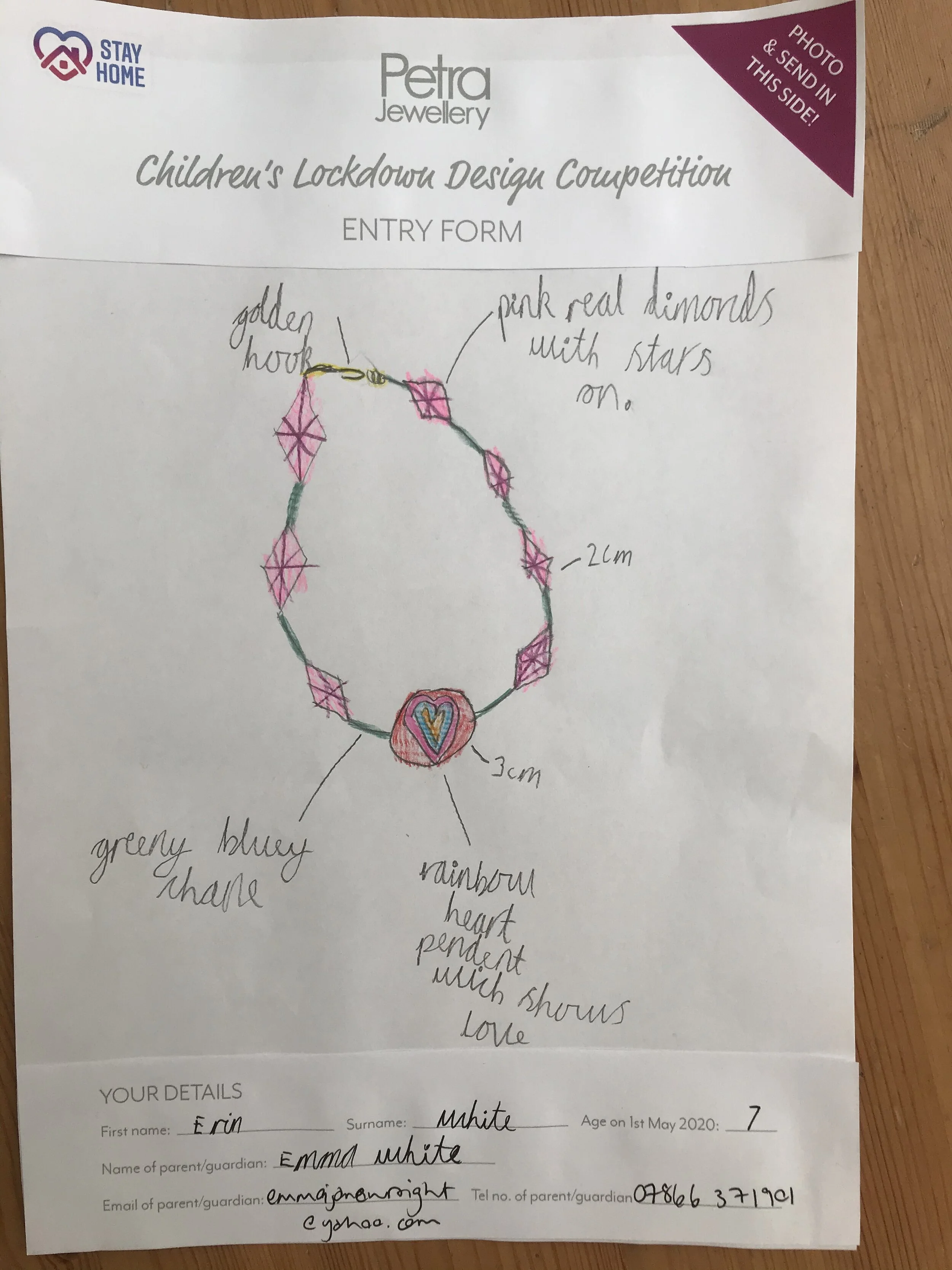 Erin's Heart Pendant 