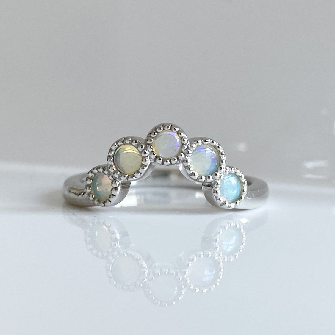 Jess' new opal ring