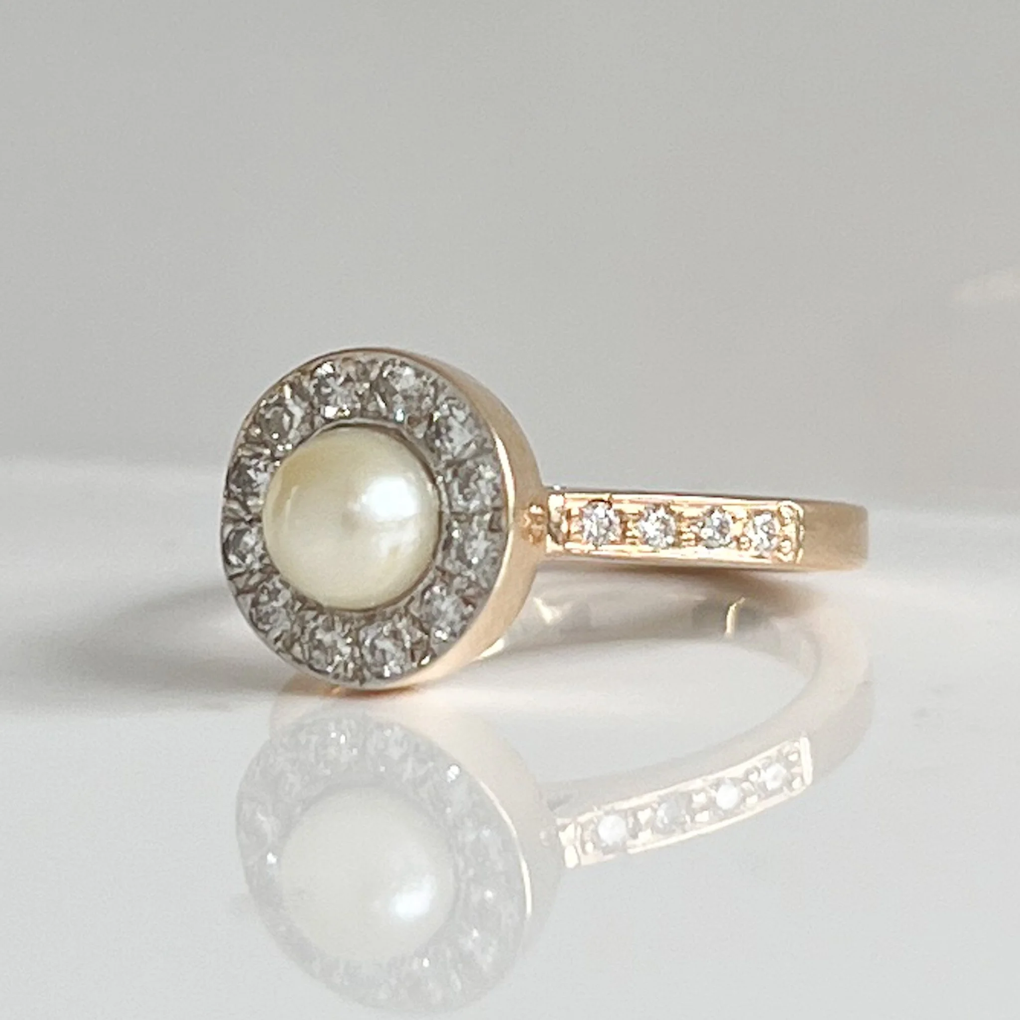 Rosemary's pearl ring