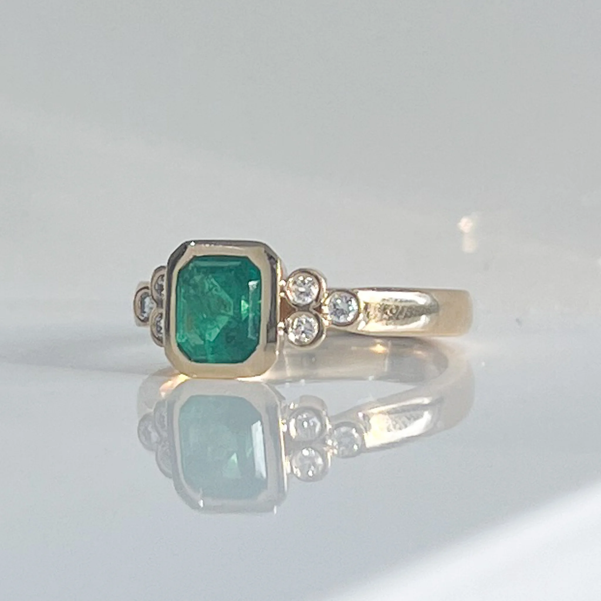 Joanne's emerald ring