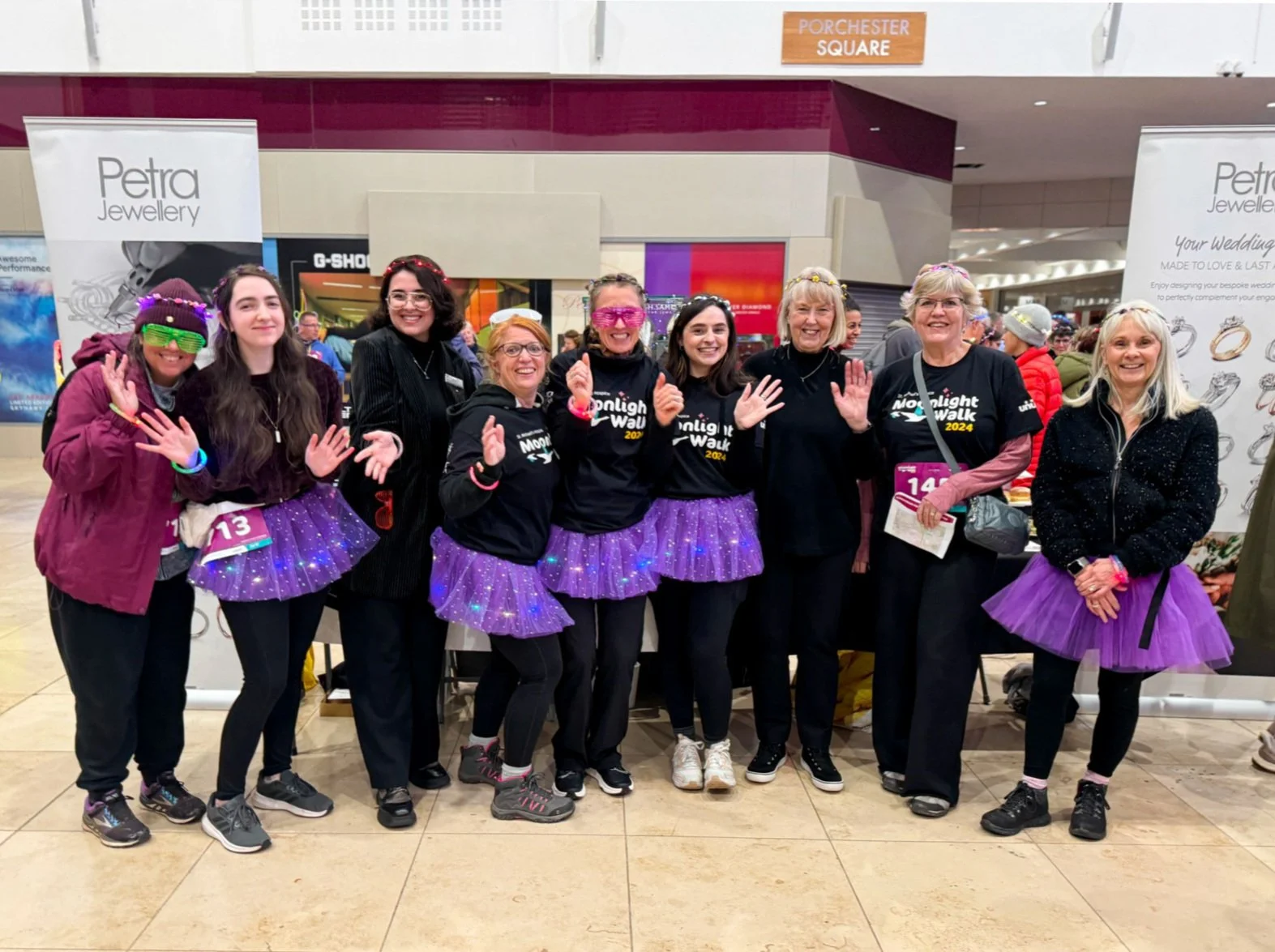 Supporting St. Michael’s Hospice Moonlight Walk 2024