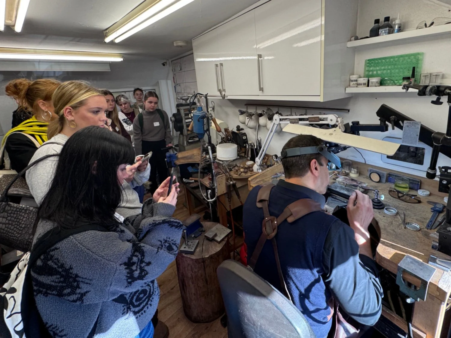 QMC Art Student Visit
