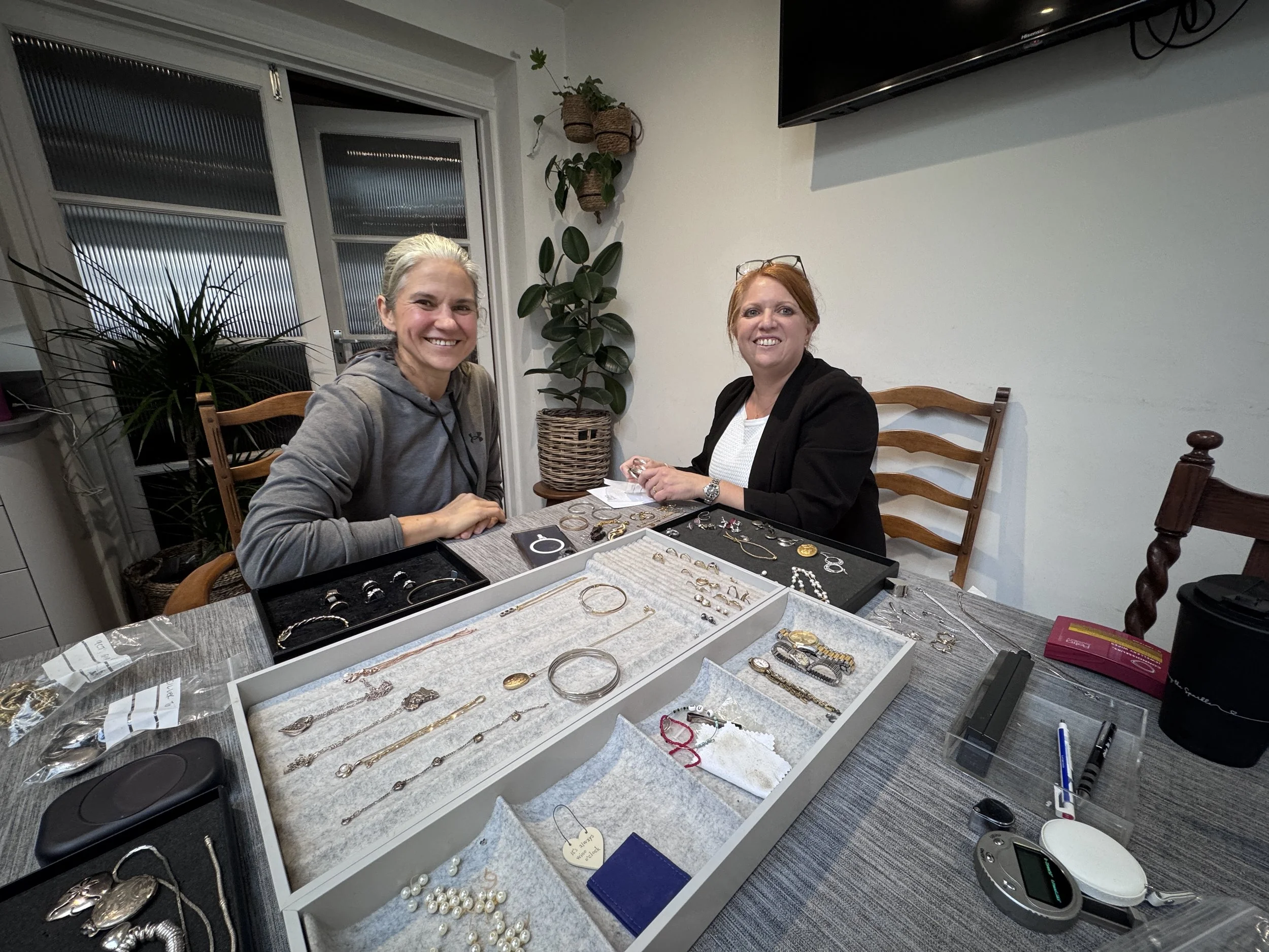 Home visit to see Sharon 