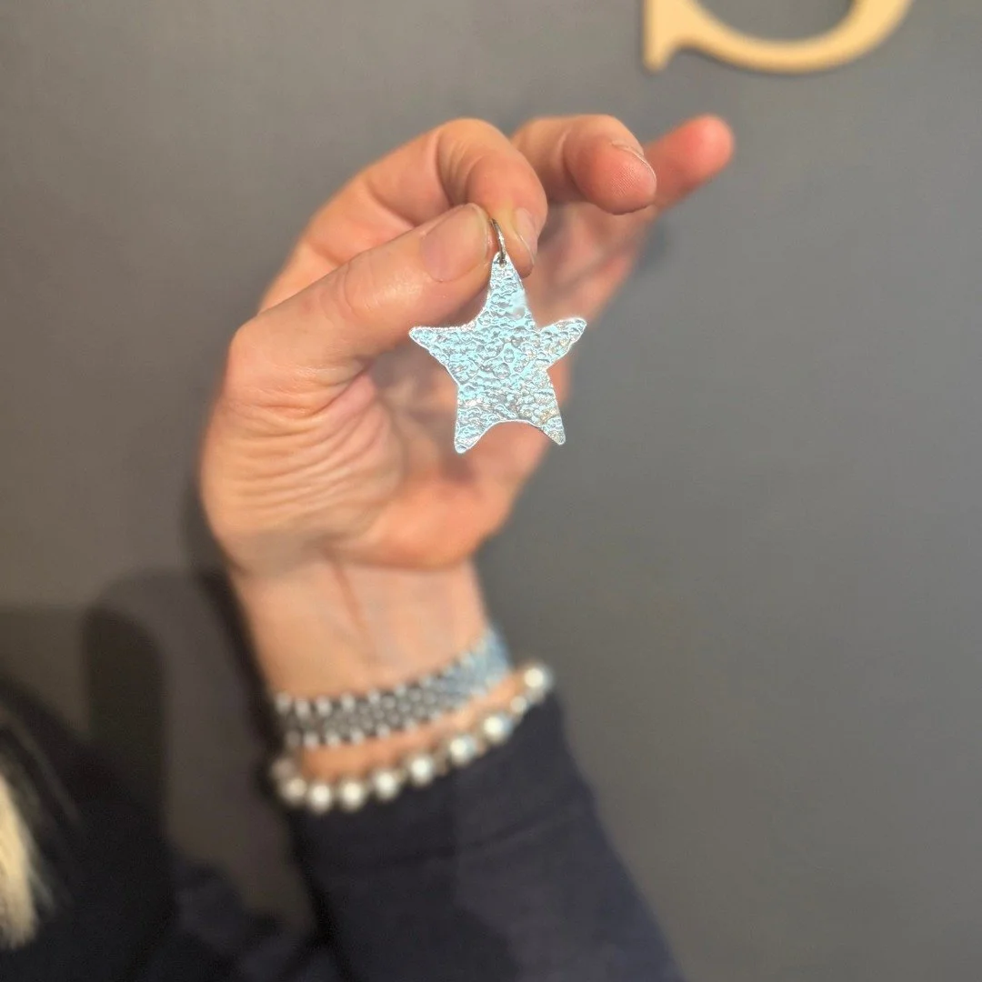 This month&rsquo;s workshop was bursting with creativity! 🛠️ 

Everyone got hands on, crafting their own unique silver pieces from scratch. Starting with a simple sheet of silver, Jo guided the group through sawing, shaping, filing and polishing, un