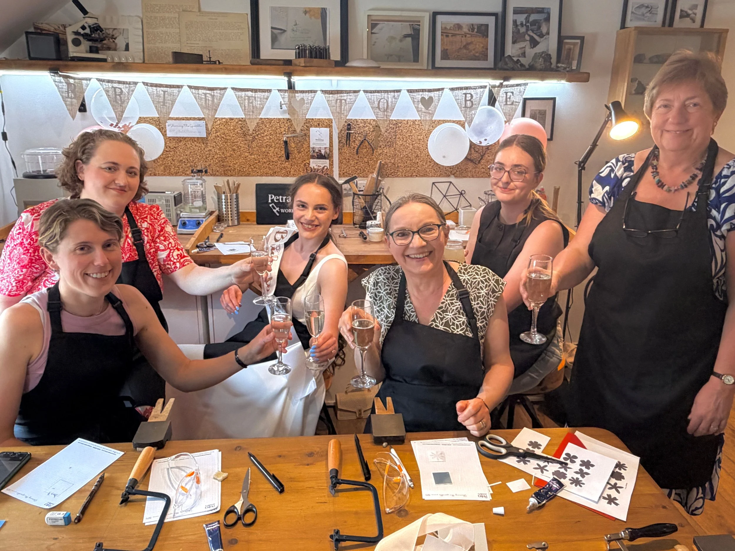 Jenna’s Hen Do Workshop Class