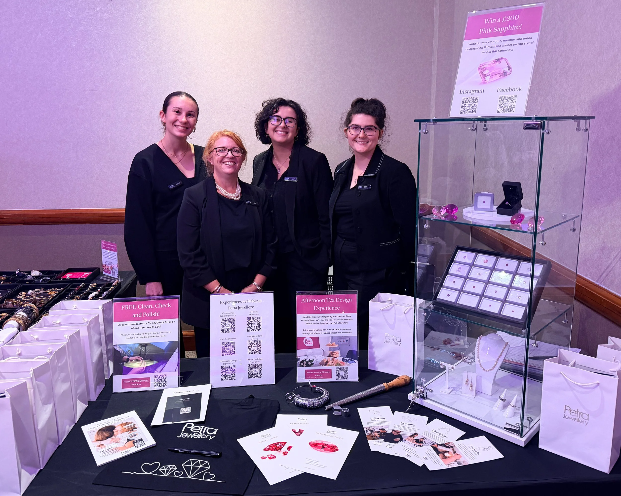 Sharing the Sparkle at The Pink Place Fashion Show!