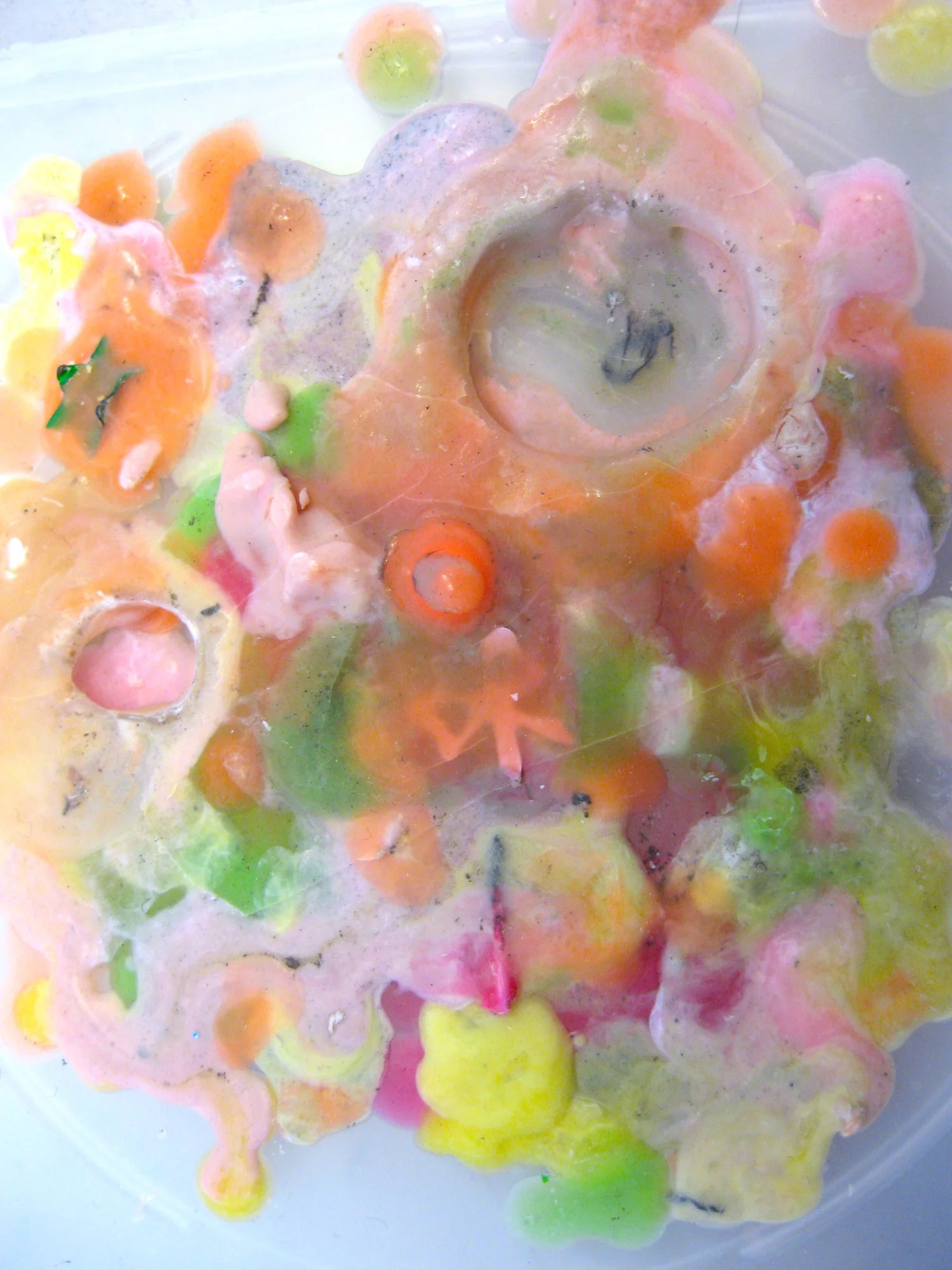 6. Detail from instalation Multiverse Meltdown. Stearic. 26x20cm..JPG