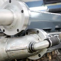 Flameproof manifolds on engine