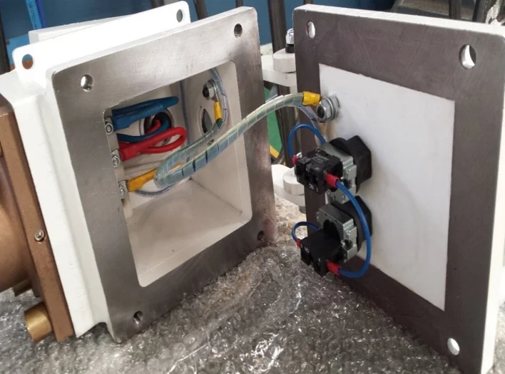 Flameproof jet fan panel