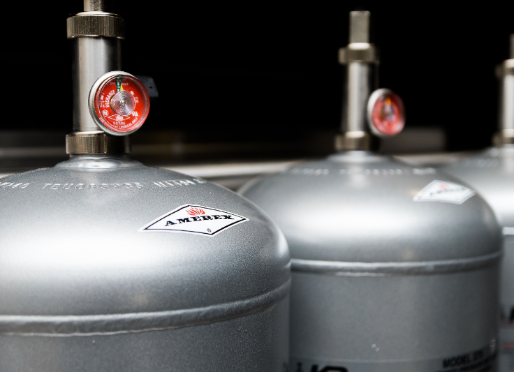 The Amerex Kitchen Protection Fire Suppression System