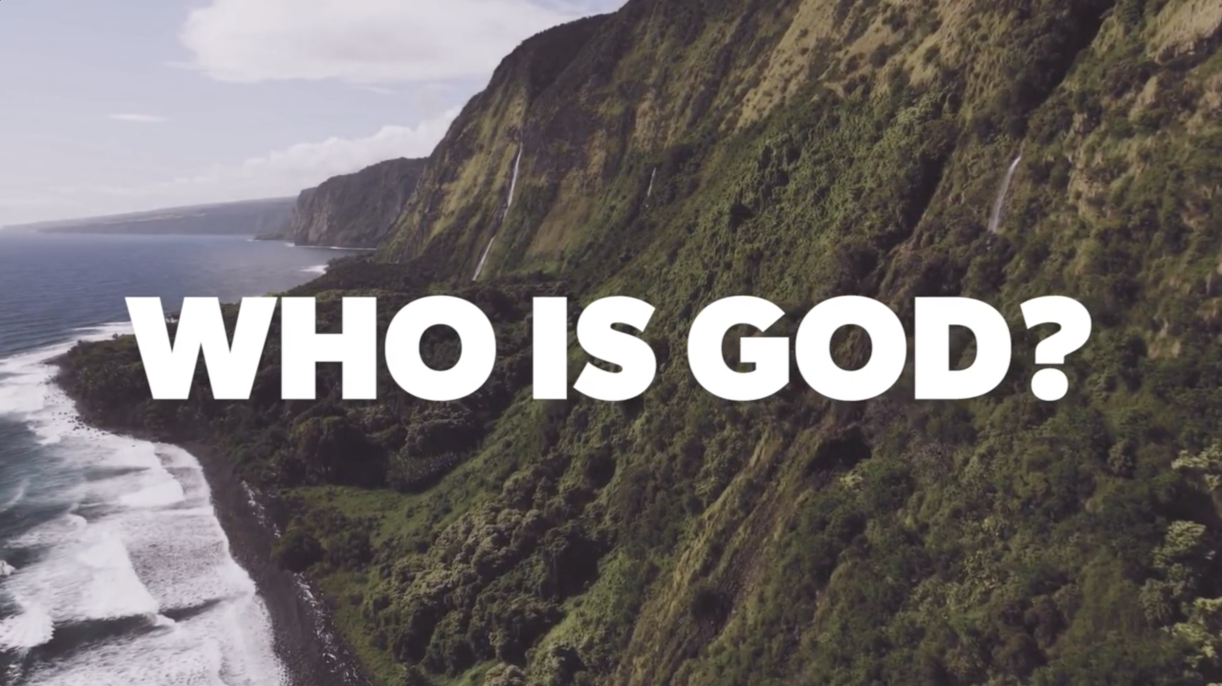 Who Is God?