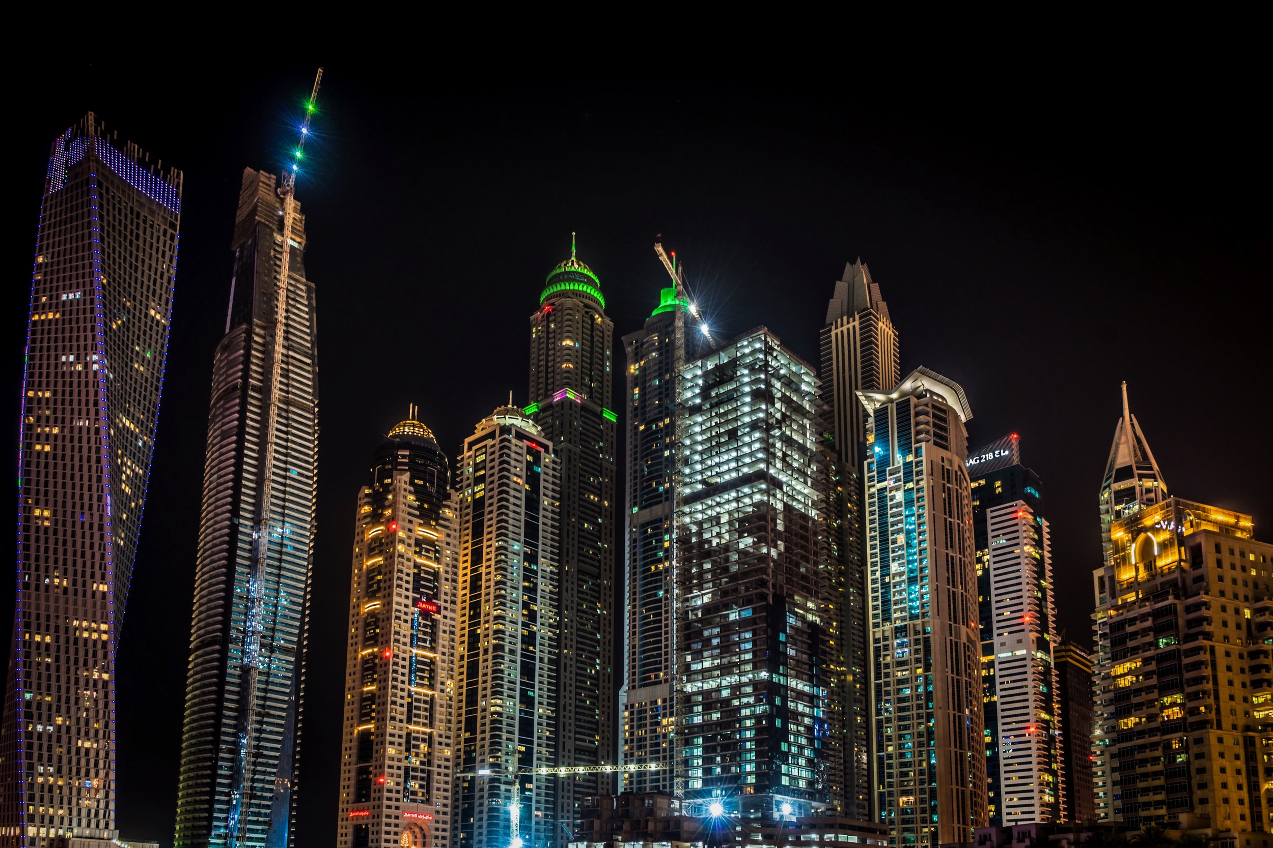 Dubai Marina — Photo by © Frank Da Silva