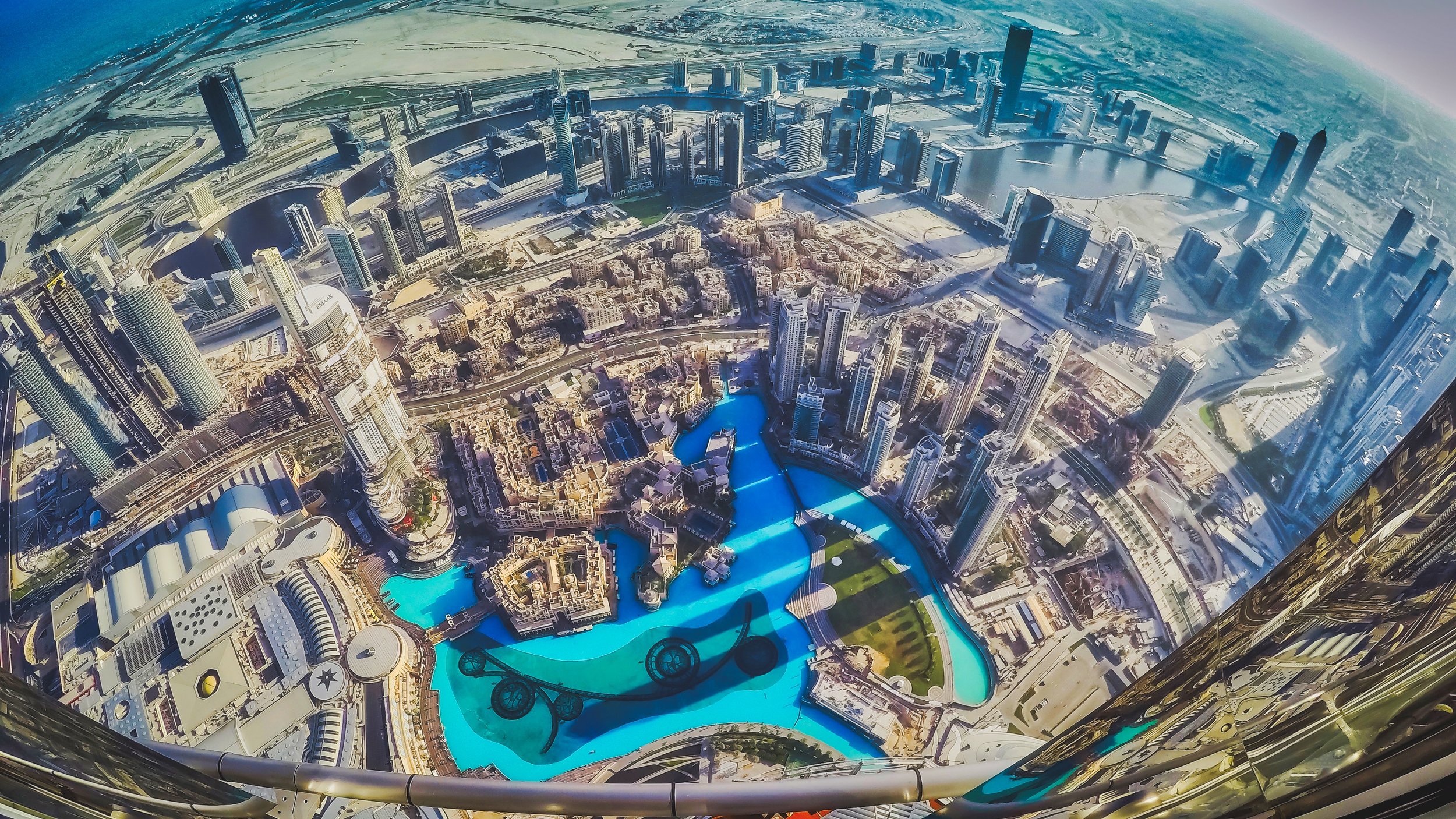 At the Top of the Burj Khalifa