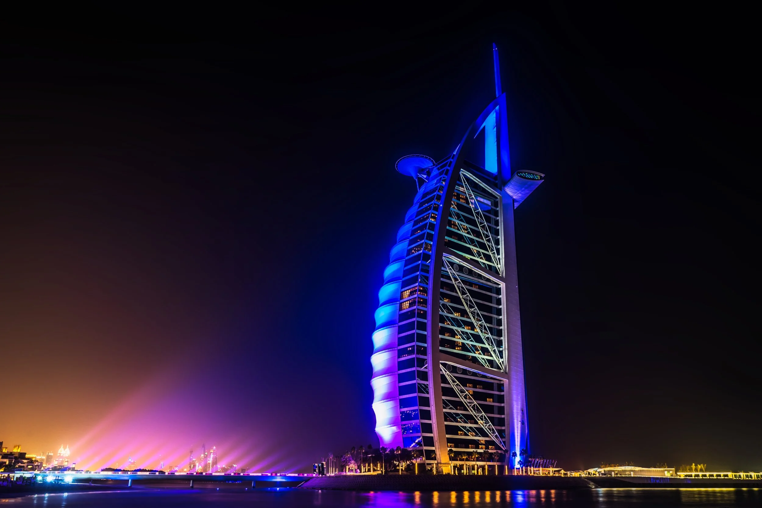 Burj Al Arab Hotel , Dubai, UAE.