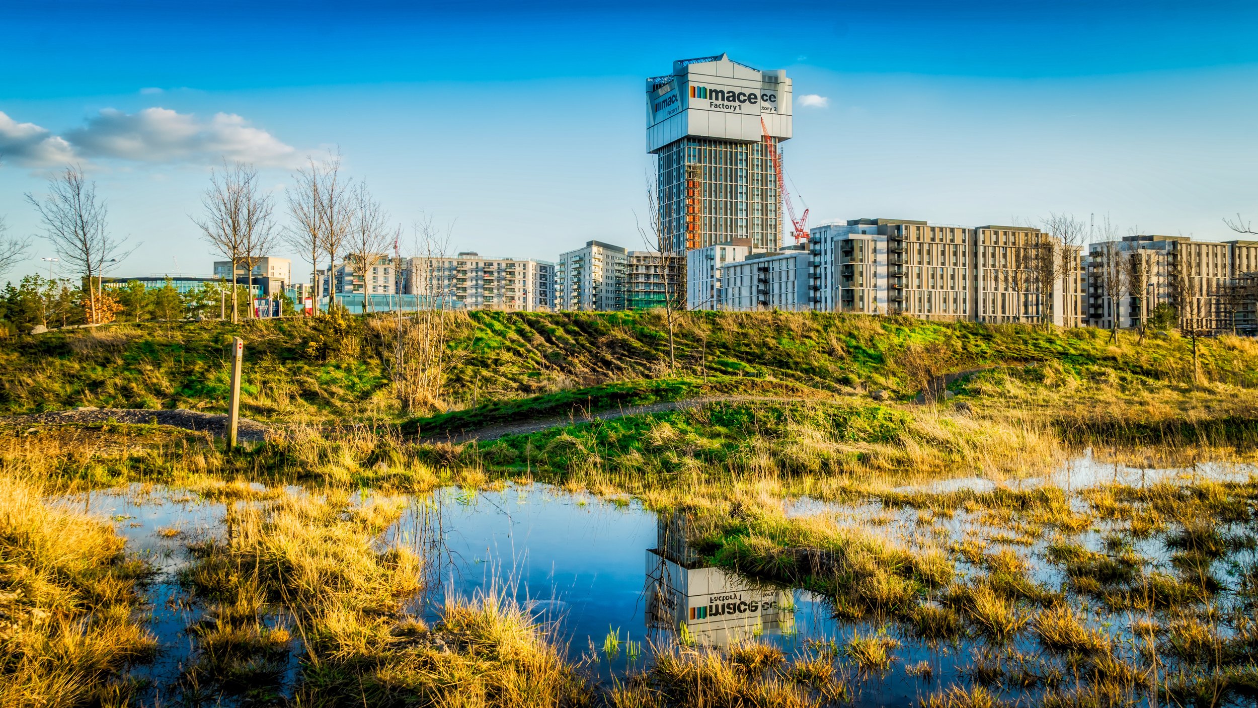 East Village E20 and Chobham Manor