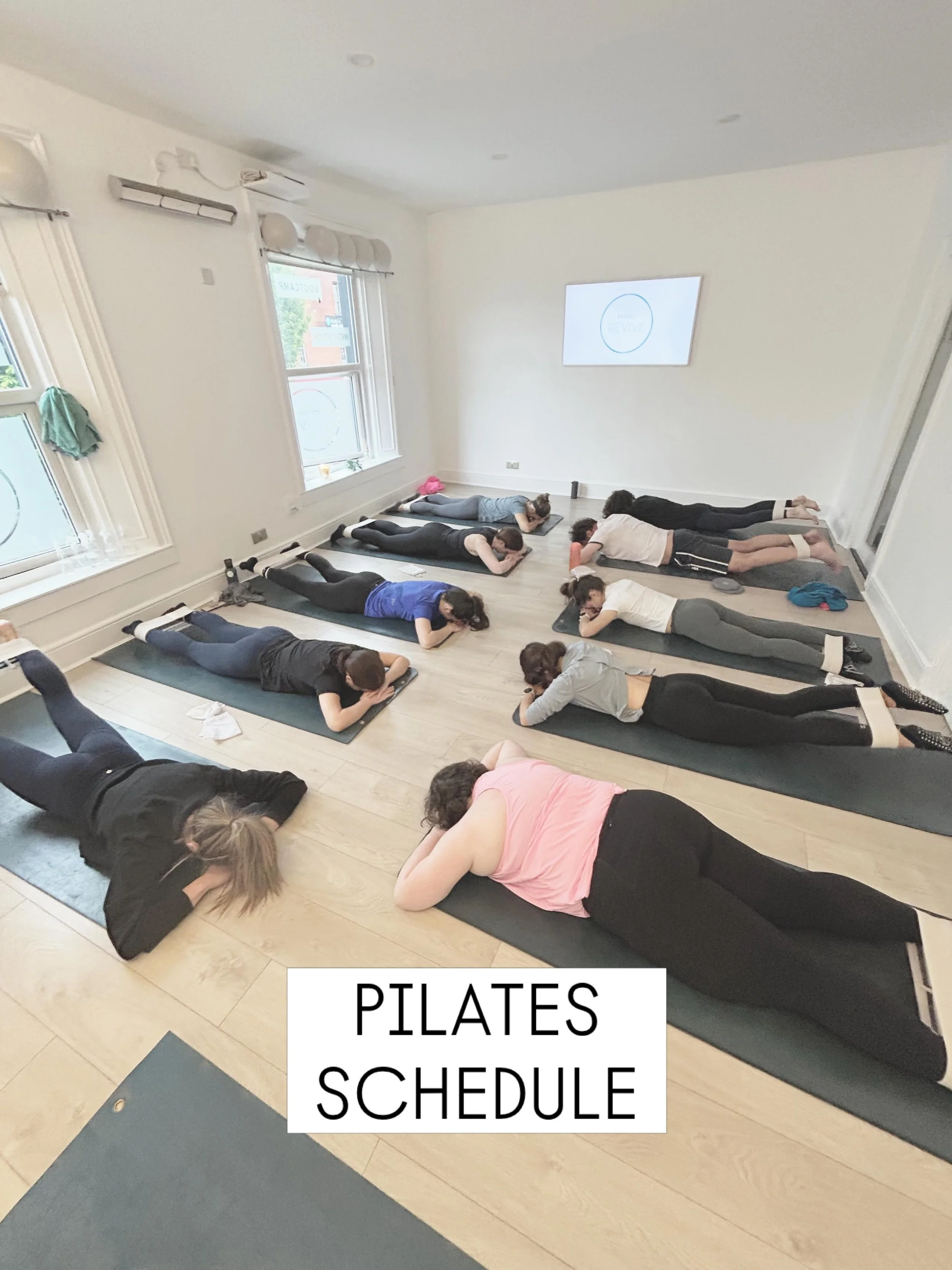 Join us for Pilates 1, 2 or 3 - intro offer 2 x classes for &euro;25. Link in bio 💫 
.
.
.
#revivepilates #pilatesranelagh #dublin6pilates #pilatesdublin