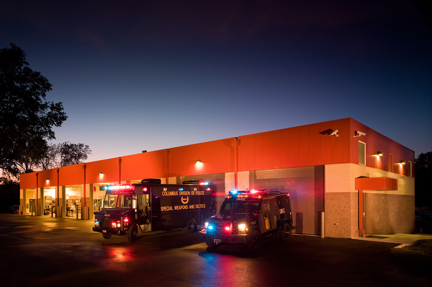  Vehicle Staging Building 