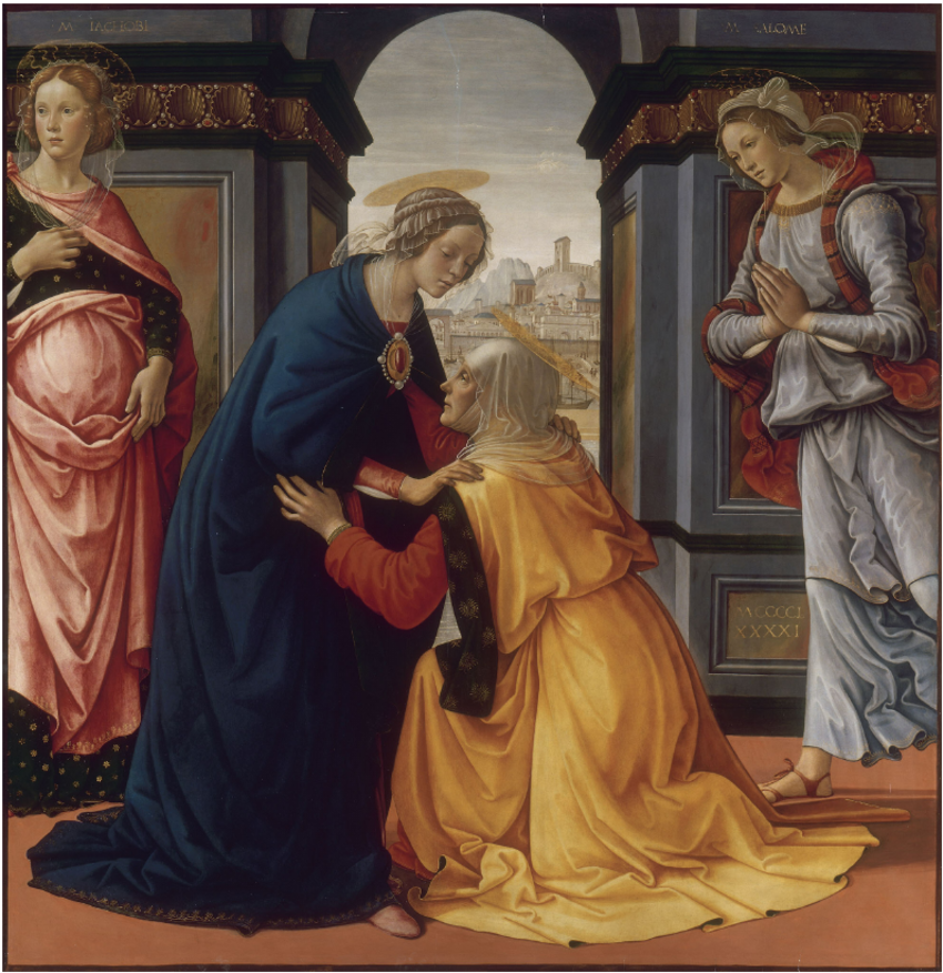 “Visitation” by Domenico Ghirlandaio (1491). Both Mary and Elizabeth answered the Lord’s call to believe what was seemingly unbelievable.