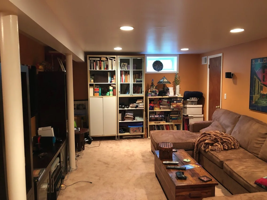   BEFORE - BASEMENT  