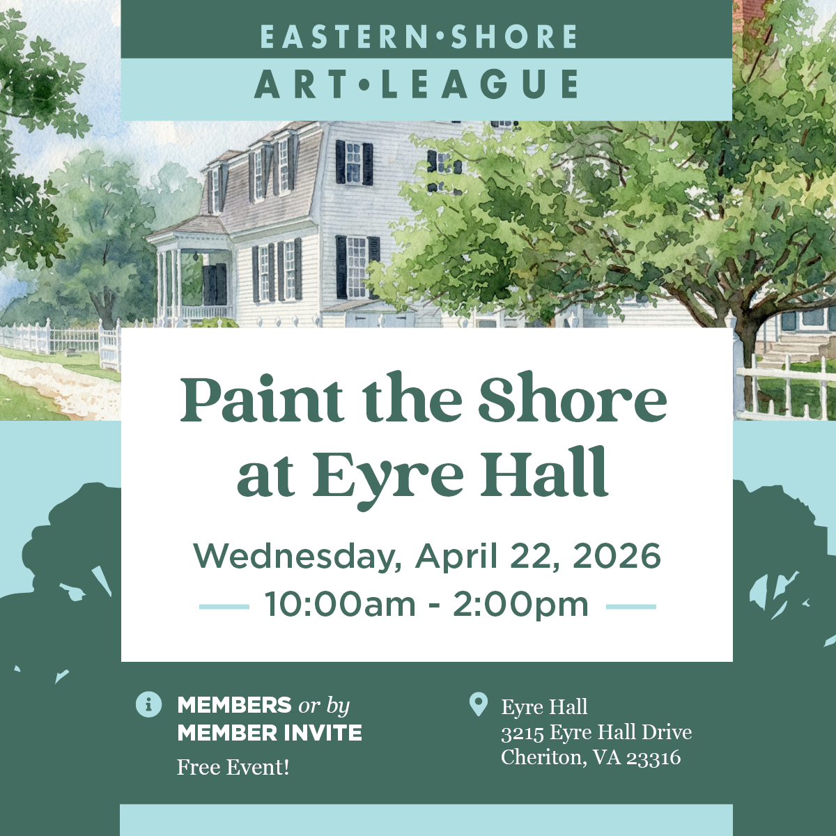 Paint the Shore: Eyre Hall