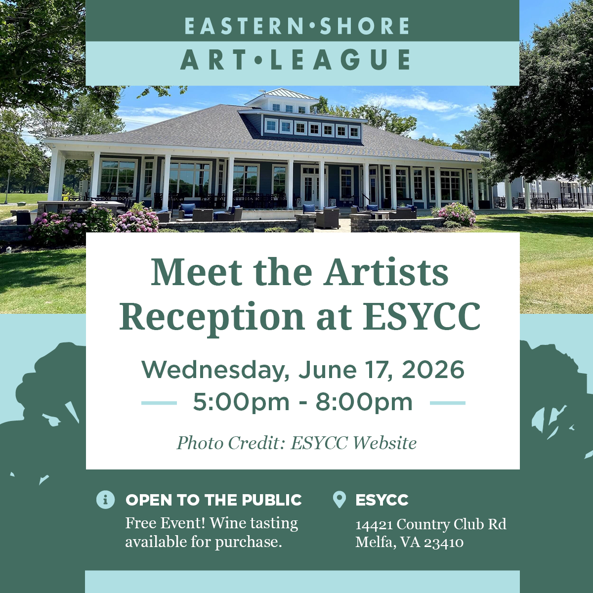 Meet the Artists  Reception at ESYCC