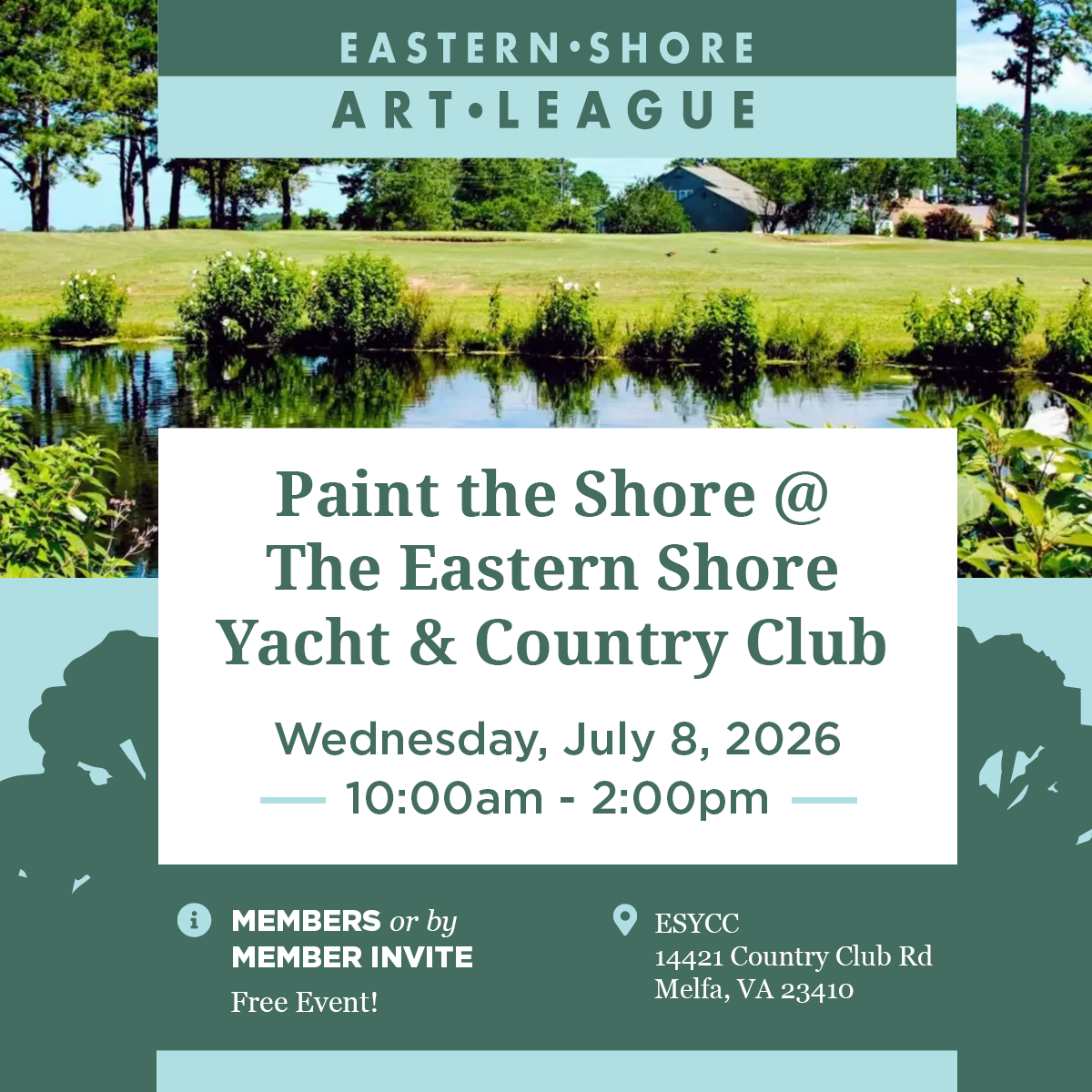 Paint the Shore @  The Eastern Shore Yacht &amp; Country Club