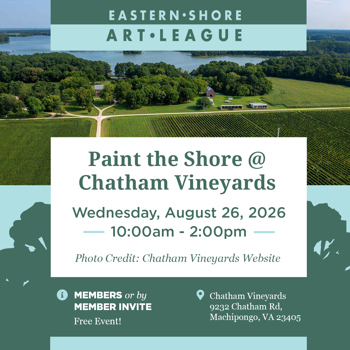 Paint the Shore @ Chatham Vineyards