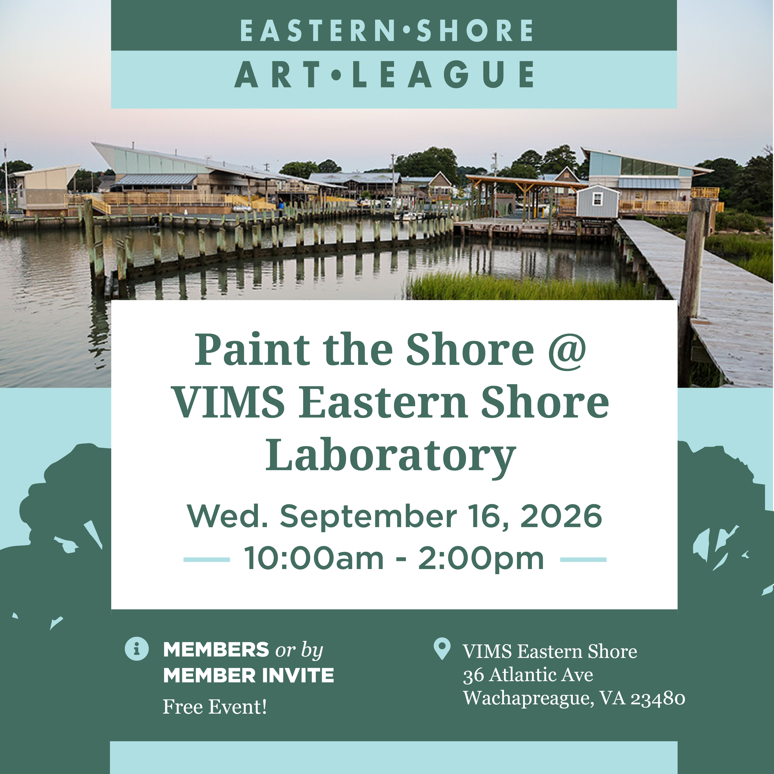 Paint the Shore @  VIMS Eastern Shore Laboratory