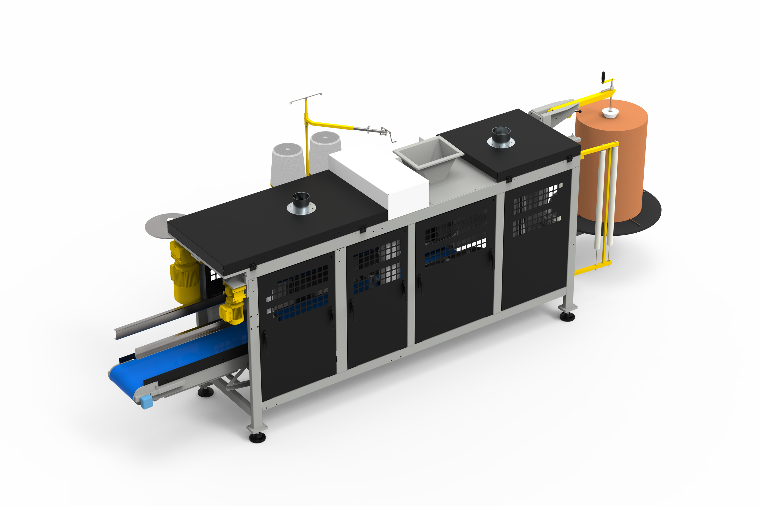 Rollstock Bagger: High speed and efficient bag filling