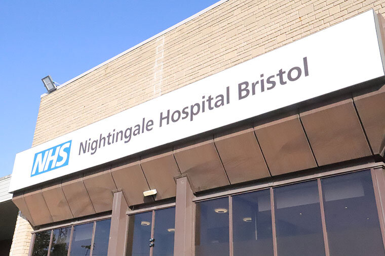 NHS Nightingale Hospital Bristol formally moves into stand by