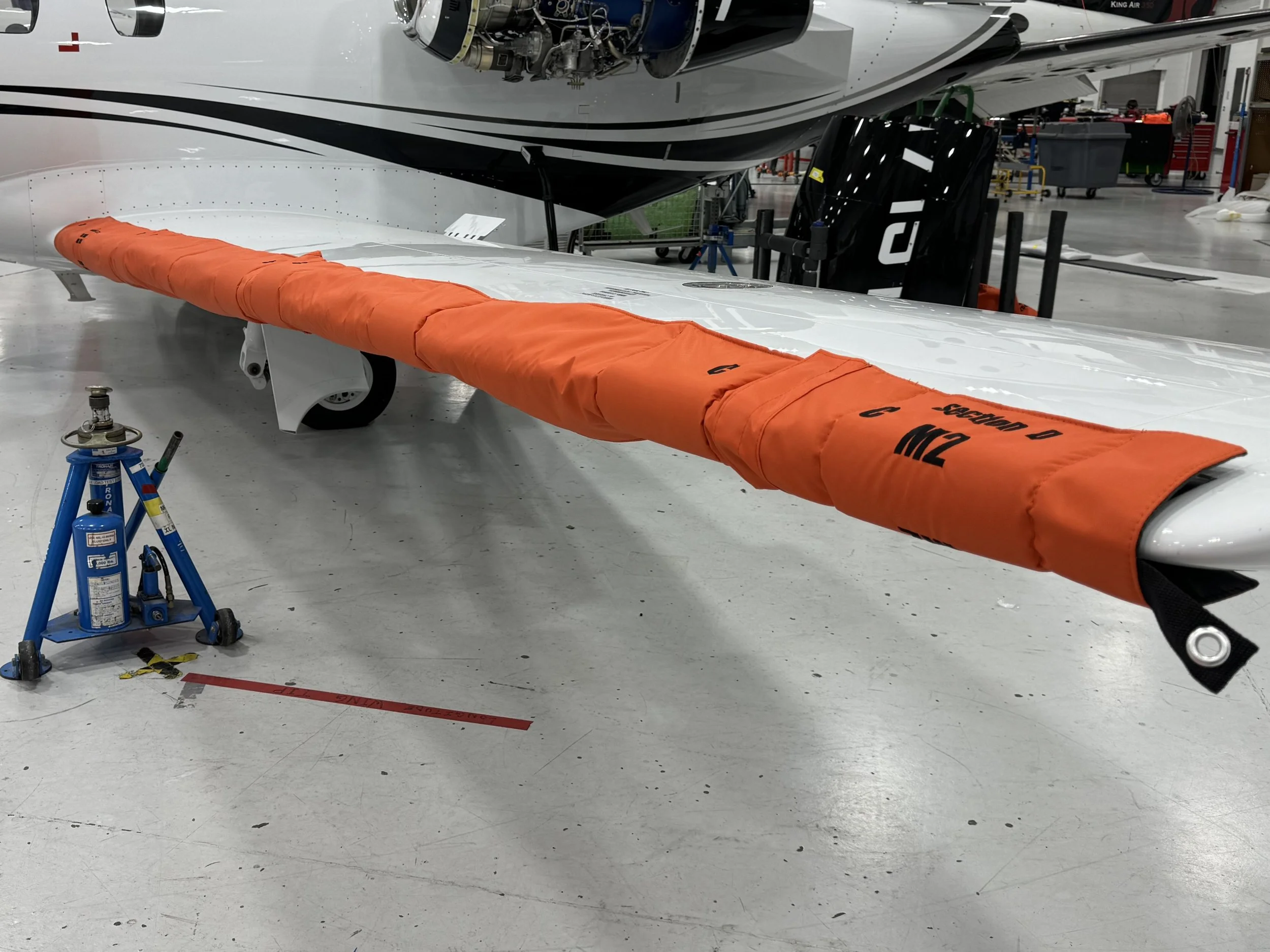 Leading Edge Protection — Aircraft Covers Unlimited