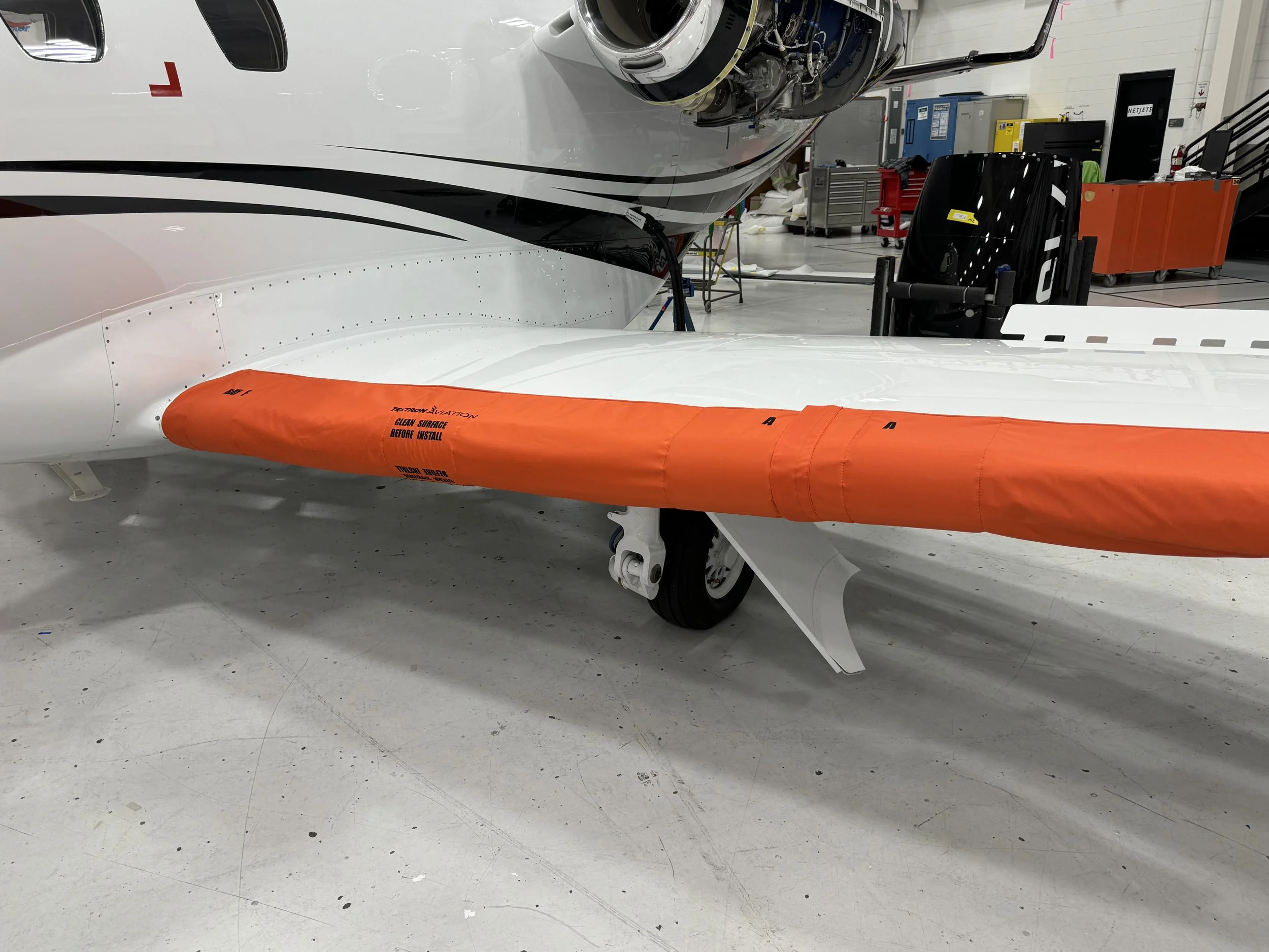 Leading Edge Protection — Aircraft Covers Unlimited