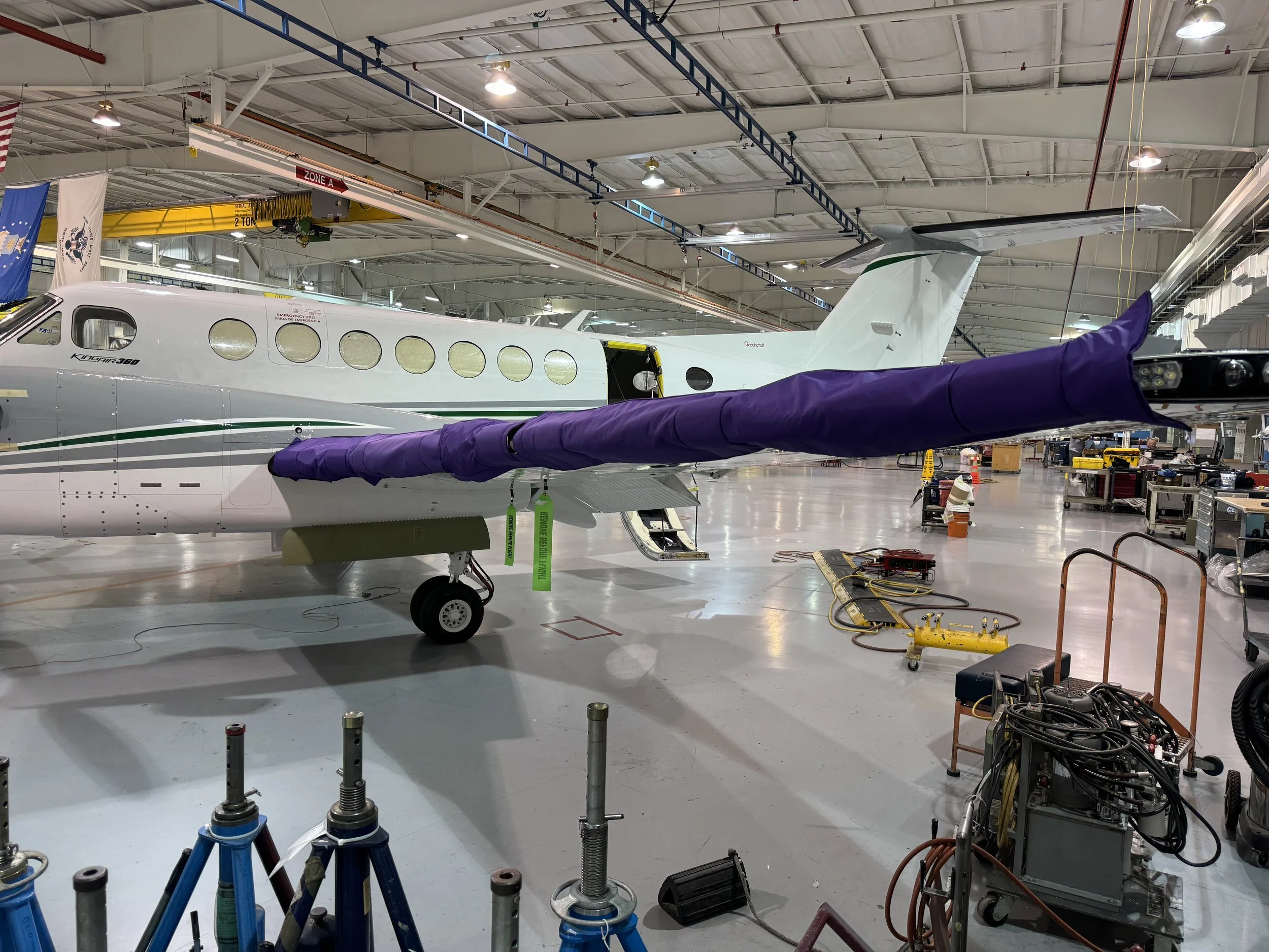 Leading Edge Protection — Aircraft Covers Unlimited