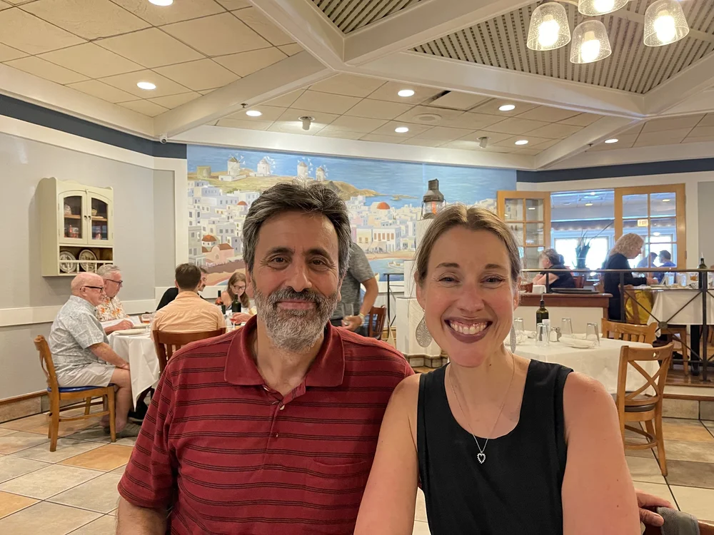  Dr. Alejandro Cremaschi (University of Colorado-Boulder) and I studied with the same teacher! Finally meeting in person for the first time. 