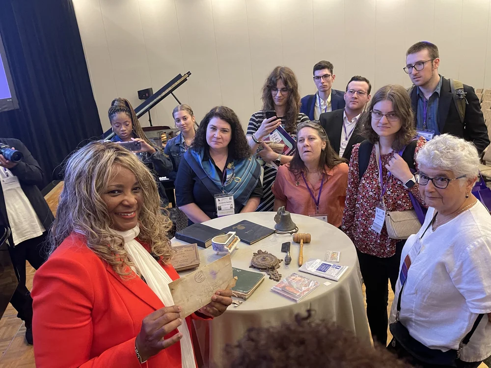  Artifacts taken from the late composer's home. 