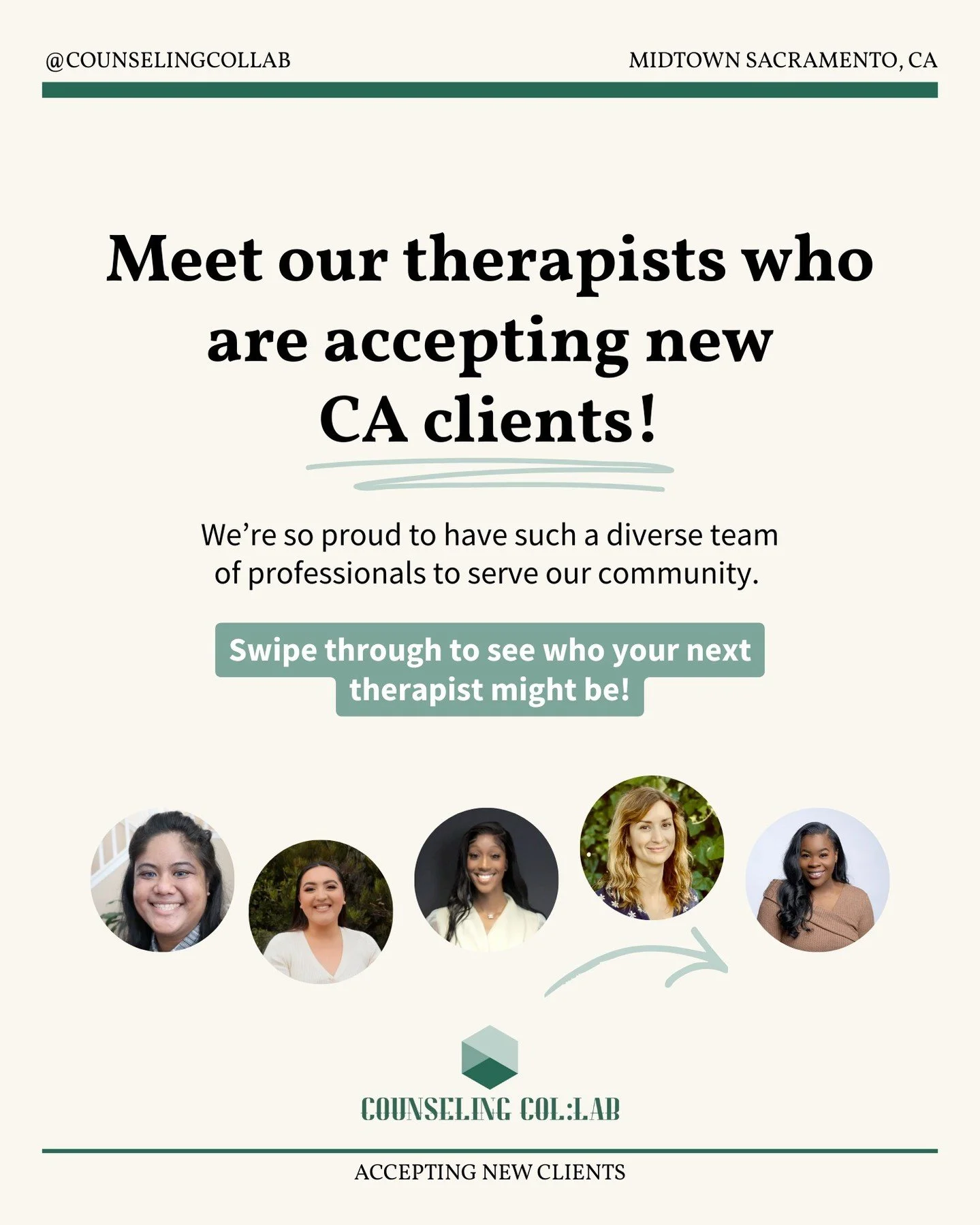 We are proud to work within a diverse team of therapists who reflect the community of Sacramento, California, and beyond. Each day we are exposed to more tragedy, terror, and injustice happening all around the world and in our communities. You are no